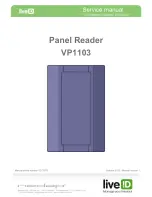 Nedap VP1103 Service Manual preview