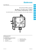 Предварительный просмотр 1 страницы Nederman AFI 24V 40-600 Pa User Manual