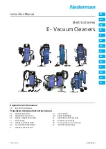 Preview for 1 page of Nederman Electrical Series Instruction Manual