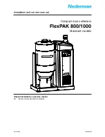 Preview for 1 page of Nederman FlexPAK 800 Installation And Service Manual