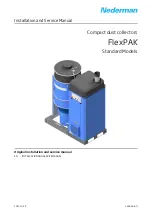 Nederman FlexPAK Standard Installation And Service Manual preview