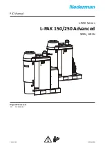 Nederman L-PAK Series Original Instruction Manual preview