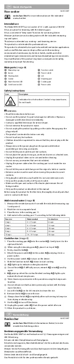 Preview for 1 page of nedis KARC10WT Quick Start Manual