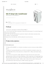 Preview for 1 page of nedis SmartLife WIFIACMB3WT9 User Manual