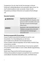 Preview for 6 page of nedis WIFIP151FWT Safety Instruction