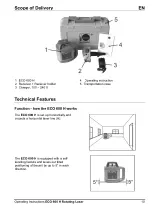 Предварительный просмотр 10 страницы Nedo ECO 600 H Operating Instructions Manual