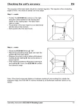 Предварительный просмотр 13 страницы Nedo ECO 600 H Operating Instructions Manual