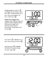 Preview for 2 page of Needit ProTeam PARK MINI 2 Quick Manual