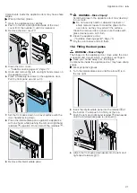 Предварительный просмотр 21 страницы NEFF B27CR22N1B User Manual And Installation Instructions