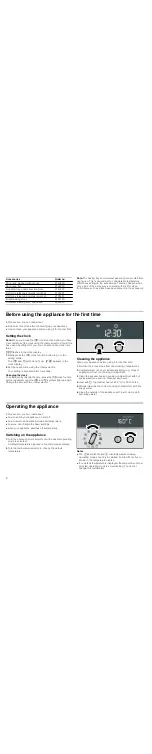 Preview for 6 page of NEFF B45E62N0 Instruction Manual