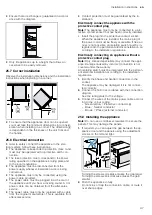 Предварительный просмотр 47 страницы NEFF B47FS36 0B Series User Manual And Installation Instructiions