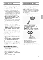 Preview for 21 page of NEFF D 99T5N0 Operating And Installation Instructions