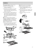 Preview for 27 page of NEFF D 99T5N0 Operating And Installation Instructions