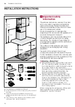 Предварительный просмотр 16 страницы NEFF D96BMV5N5B Instructions For Installation And Use Manual