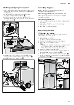 Предварительный просмотр 21 страницы NEFF D96BMV5N5B Instructions For Installation And Use Manual