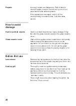 Preview for 20 page of NEFF N64K40N0 Operating Instructions Manual