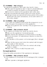 Preview for 7 page of NEFF S187ECX23G User Manual