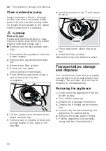 Предварительный просмотр 60 страницы NEFF S187ECX23G User Manual