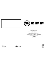 NEFF T22S46N0AU Manual предпросмотр