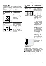 Preview for 13 page of NEFF W544BX1GB User Manual And Installation Instructiions