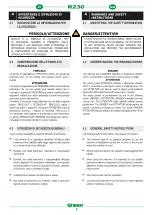 Предварительный просмотр 7 страницы Negri R230 Instruction Manual