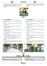 Предварительный просмотр 19 страницы Negri R230 Instruction Manual