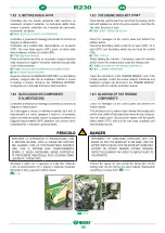 Предварительный просмотр 39 страницы Negri R230 Instruction Manual