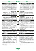 Предварительный просмотр 66 страницы Negri R230 Instruction Manual