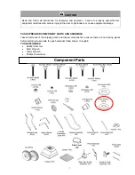 Предварительный просмотр 7 страницы Neilsen CT2206 Instruction & Assembly Manual