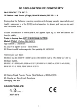 Preview for 3 page of Neilsen CT4543 Original Instructions Manual