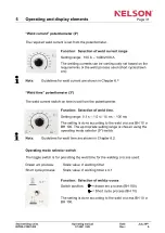 Preview for 36 page of Nelson INTRA 2100 Operating Manual