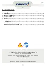 Preview for 2 page of Nemaxx P6 Original Operating Instructions