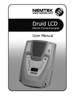 Nemtek druid LCD User Manual preview