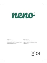 Preview for 98 page of neno Vista User Manual