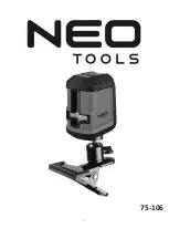 NEO TOOLS 75-106 User Manual preview