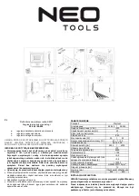 NEO TOOLS 99-050 Original User Manual preview