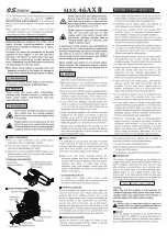 O.S. engine MAX-46AX Instruction Manual preview