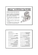 Preview for 1 page of O.S. engine MAX-91SX-HRING C Spec PS VIPER Owner'S Instruction Manual
