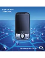 O2 Xda Quick Start Manual preview