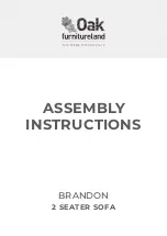 Предварительный просмотр 4 страницы Oak furnitureland BRANDON Assembly Instructions Manual