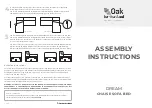 Preview for 1 page of Oak furnitureland DREAM Assembly Instructions