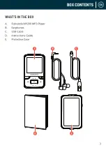 Предварительный просмотр 3 страницы Oakcastle MP-200 User Manual