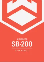 Oakcastle SB-200 User Manual preview