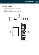 Предварительный просмотр 3 страницы Oakcastle SB-200 User Manual