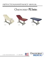 Oakworks Medical PG Series Instruction & Maintenance Manual preview