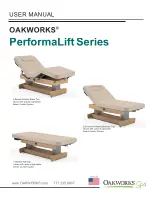 Предварительный просмотр 1 страницы OAKWORKS Spa PerformaLift Series User Manual