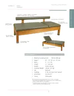 Preview for 5 page of OAKWORKS Cabana Lounger Instruction Manual