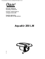 Preview for 1 page of Oase AquaAir 250 LM Warranty, Safety And Operating Instructions