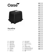 Предварительный просмотр 1 страницы Oase AquaOxy 2500 Commissioning