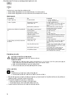 Preview for 58 page of Oase Aquarius Fountain Set Pro 5500 Operating	 Instruction